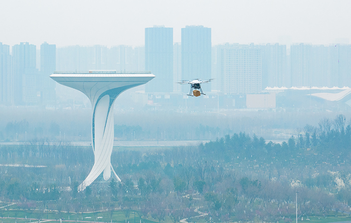 低空： 合肥包河“低空”起飞